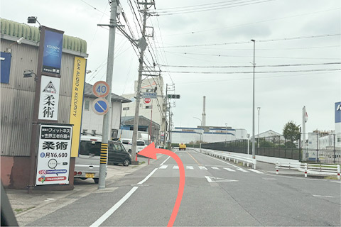 国道1号線(東側)岡崎方面