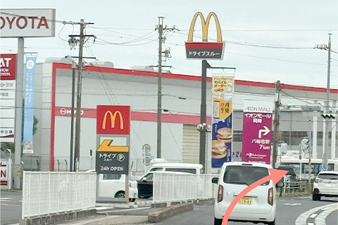 国道1号線(西側)安城方面